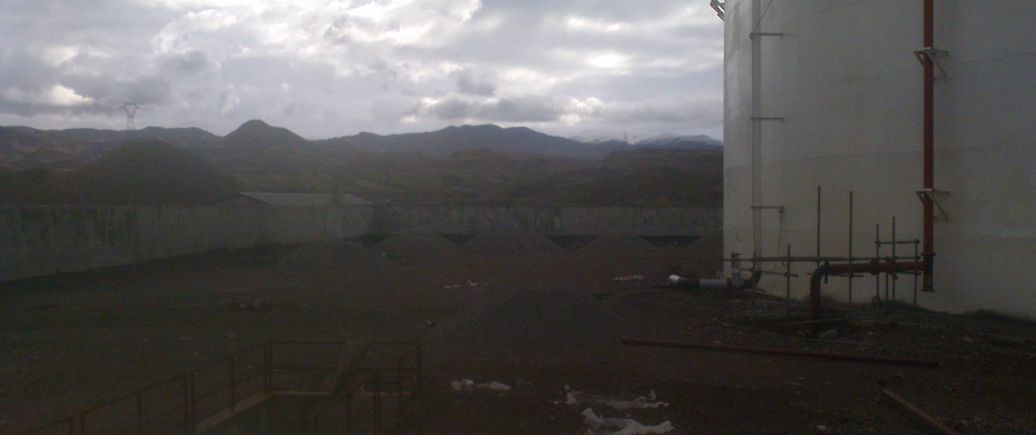 احداث مخزن مازوت ۳۰۰۰۰ متر مکعبی نیروگاه شهید بهشتی لوشان